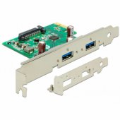 _7172956 DeLOCK PCIe x1 card to 2x ext. USB 3.2 Gen 1, USB controller