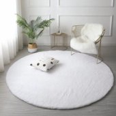 Strado Rabbit Round Rug Strado 160x160 White (White) Universal