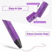 RP800A Pro Tieva 3D Pen Purple