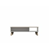 Cama LOTTA 110 coffe table white/ sonoma oak