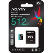 Premier Pro 512GB microSDXC Сlass 10 + Adapter