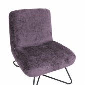 Slipper chair FARICA bordeaux