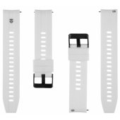 Quick Release Silicone Band 22mm White