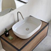 Glam 560x390 mm White