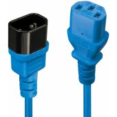 IEC Extension Cable 2m Blue