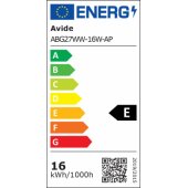 E27, A70, 16W, 1990lm, 3000K warm white