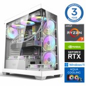 AQUA Ryzen 7 9800X3D 64GB 1TB SSD RTX5070Ti 16GB W11Home