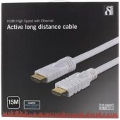 Cable High Speed Ethernet HDMI 4K 30Hz 15m white