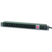 Power strip Pro Rack 19®® 1U 2m Black