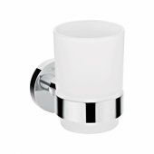 glass with holder Logis Universal, chrome