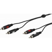 Cable 2xRCA - 2xRCA 5m (46014)