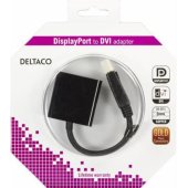 Adapter DisplayPort / DVI-I Dual Link 0,2m black