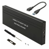 MCE582 SSD M.2 SATA USB 3.0 black