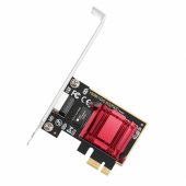 PE25 2.5G Ethernet PCIe Adapter Black