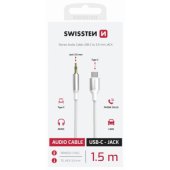 Audio Adapter Textile USB-C - 3.5mm 1.5m White