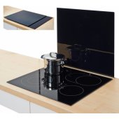 Glass 50x56x0.78cm Black