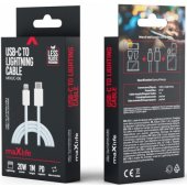 MXUC-06 USB-C to Lightning 1,0 m 20W Blue Nylon