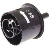 Wolfcraft 68 mm universal hole saw - with ejector