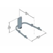 Universal A/ V shelf Silver