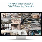 VIGI NVR2016H-16MP VIGI 16 Channel PoE+ Network Video Recorder