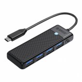 Hub 4in1 USB-C Black