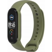 Silicone Band Xiaomi Mi Band 5/ 6/ 7 Green (08)