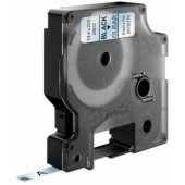 D1 Tape 9mm x7m black on transparent