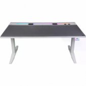 G700 RGB White Gaming Desk