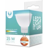 GU5.3 MR16 3W 12V 4500K 130lm 38°