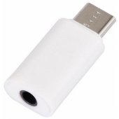 USB Type-C to 3.5mm Adapter White