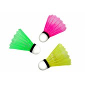 Set of Badminton Shuttlecocks 3pcs Classic Colorful