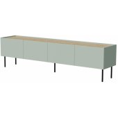 FELLINI 200x40x52 Olive + Oiled Oak Top