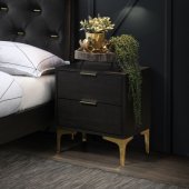 Nightstand POEM 40x45x53cm dark brown