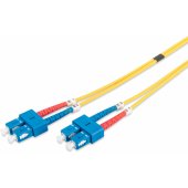Fiber Optic Singlemode Patch Cord SC to SC SM OS2 09/ 125 µ 1m
