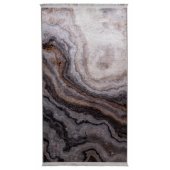 CARPET PRINTED AGAT 1.6X2.3M GREY