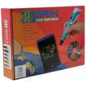 3D printing pen 7in1 5m x 20 Colors Blue RF-3DPEN-7IN1-BL