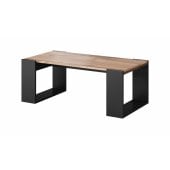 Cama Bench/ table WOOD 120x54.5x46 oak wotan + anthracite