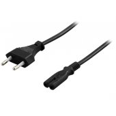 Power cable CEE 7/ 16 IEC C7 0.5m Black