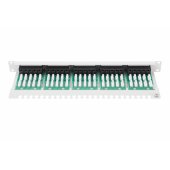 Patch panel 1U 50x RJ45 LSA Grey