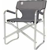 Coleman Aluminum Deck Chair 2000038337, camping chair (grey/ silver)