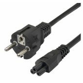 Power cable CEE 7/ 7 - C5 1.5m black