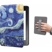 Strap Case for Kindle Paperwhite 5 Brown Starry Sky