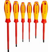 KNIPEX screwdriver package 00 20 12 V02 VDE Slim (red/ yellow, 6 pieces