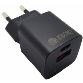 SC230358 GaN USB Type-C / USB Type-A 30W PPS Black