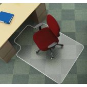 Chair mat 134x115cm clear