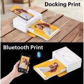 Kodak PD460 Printer Dock Bluetoot Yellow and 10 paper