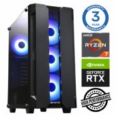 Ryzen 7 5700X 32GB 1SSD RTX3050 8GB DOS