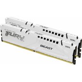 Fury Beast White 2x32GB DDR5 6400MHZ UDIMM KF564C32BWEK2-64