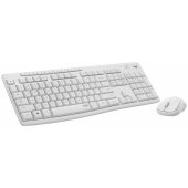 MK295 Silent Wireless Combo White