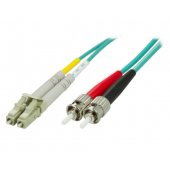 Fiber cable MM LC-ST Duplex 50/ 125 2m blue